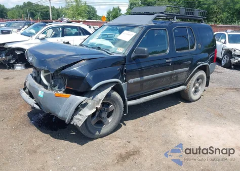 2002 Nissan Xterra Se z USA, uszkodzony, nr VIN 5N1ED28Y82C600908